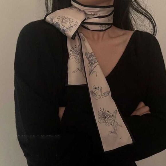 Boho hair scarf S758 - Picture 3 of 6